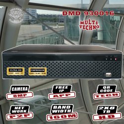 DMD930016 Diamond CCTV ULTRA HD 16CH hybrid XVR υψηλής ποιότητας οικονομικό επαγγελματικό καταγραφικό καμερών 16 καναλιών περιμετρικής προστασίας και ασφάλειας
